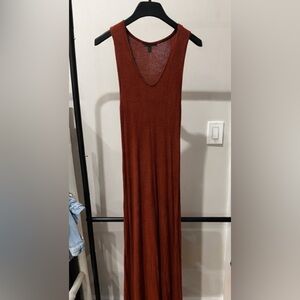 Banana Republic Rust Maxi Dress
